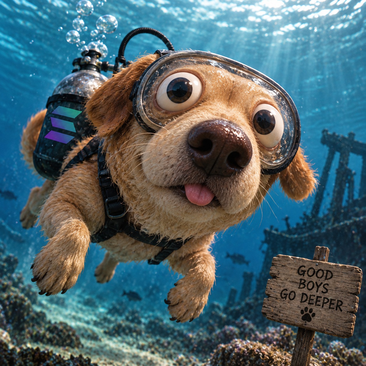 Duba scuba dog